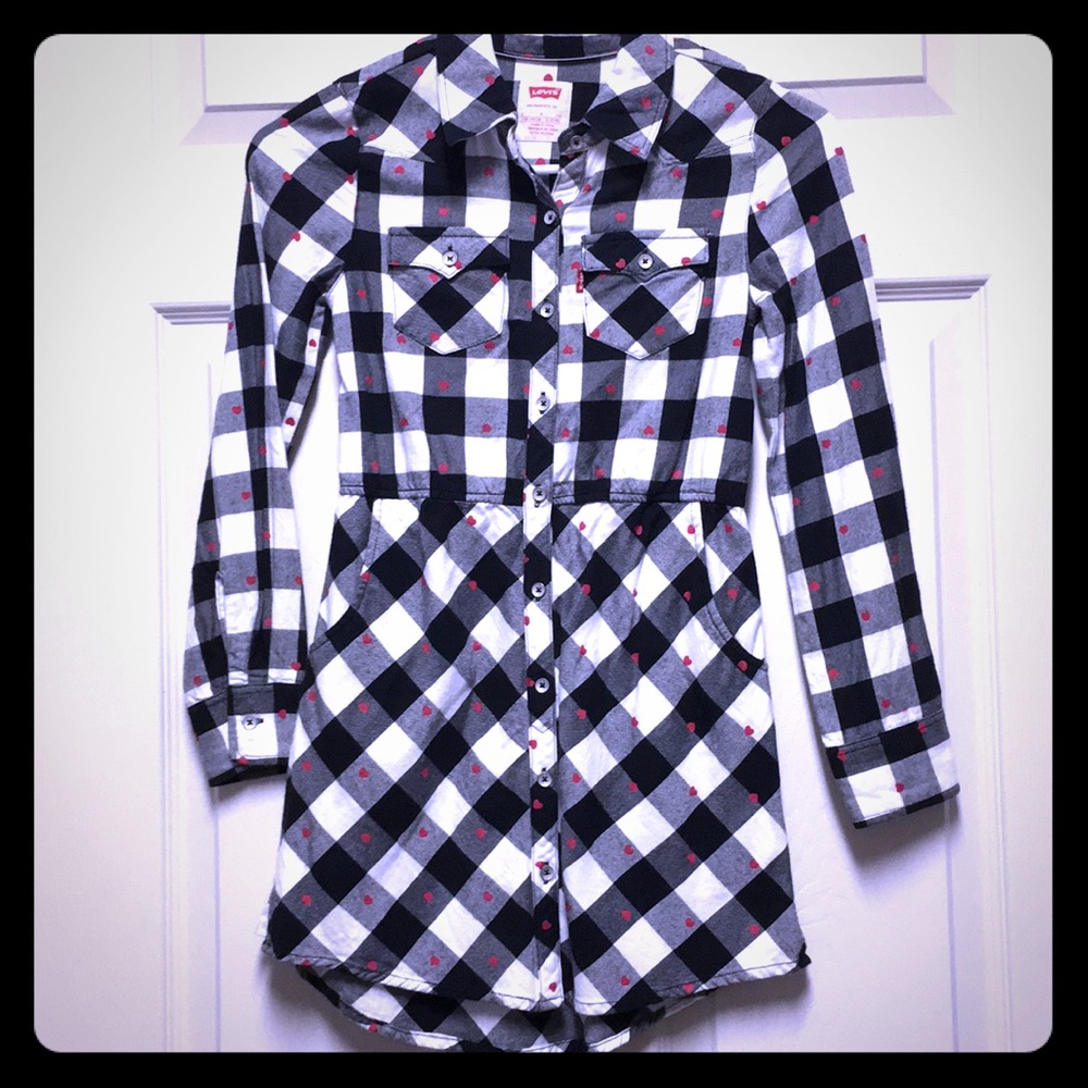 Girl Long Sleeves LEVIS Western Dress